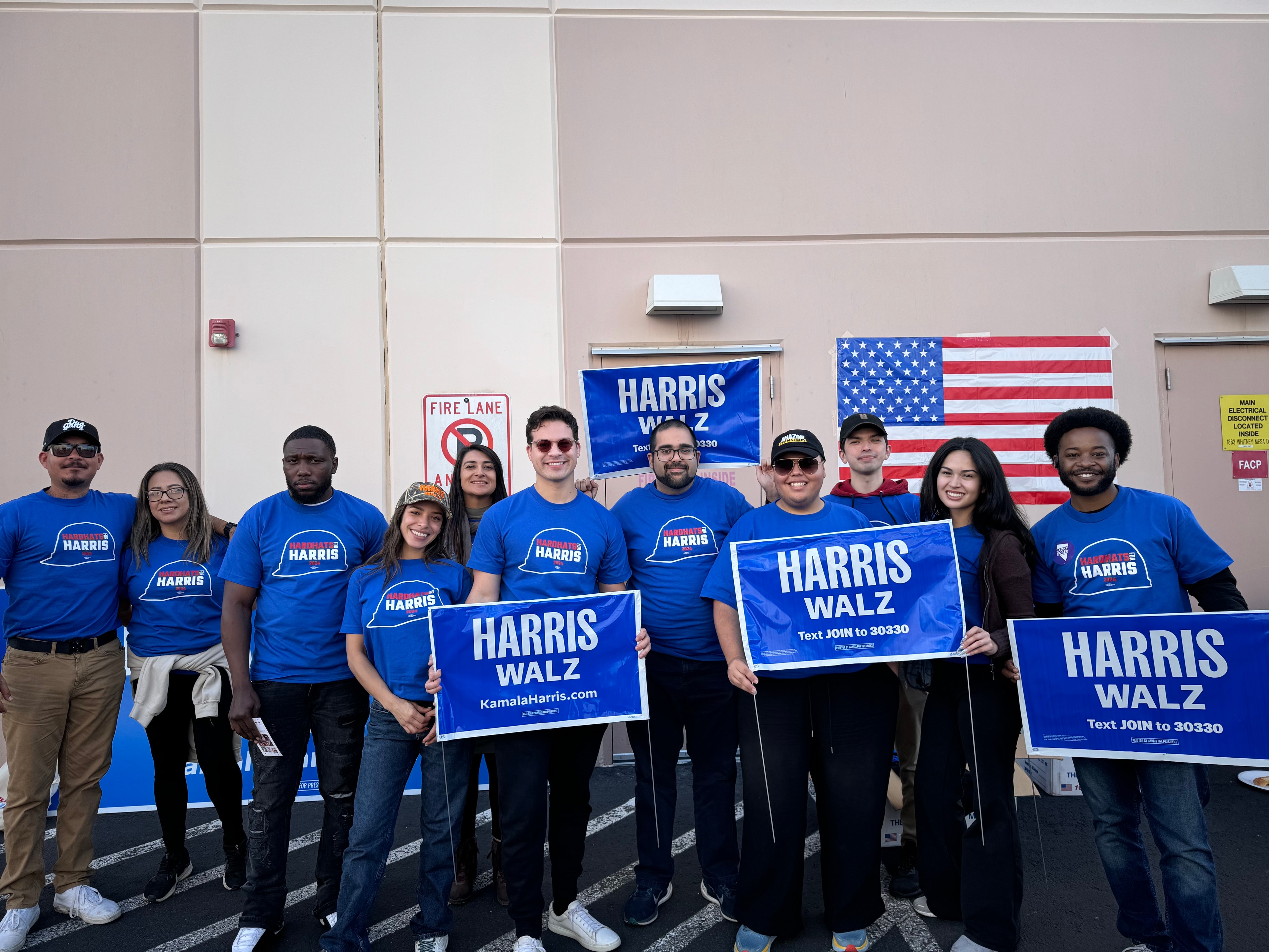 Campaign volunteers