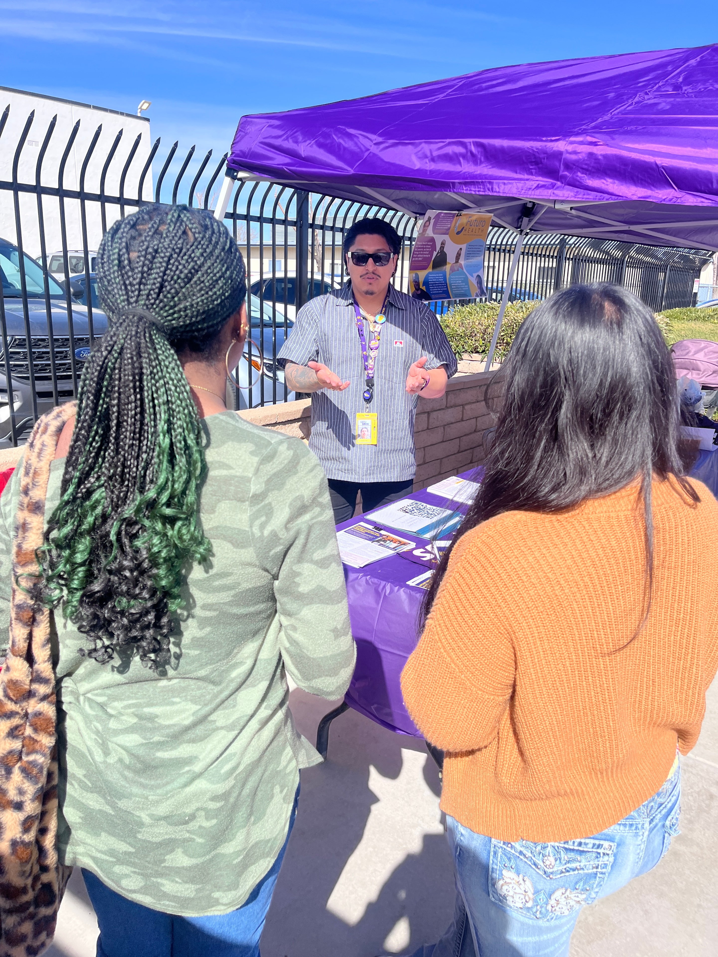 Community outreach booth