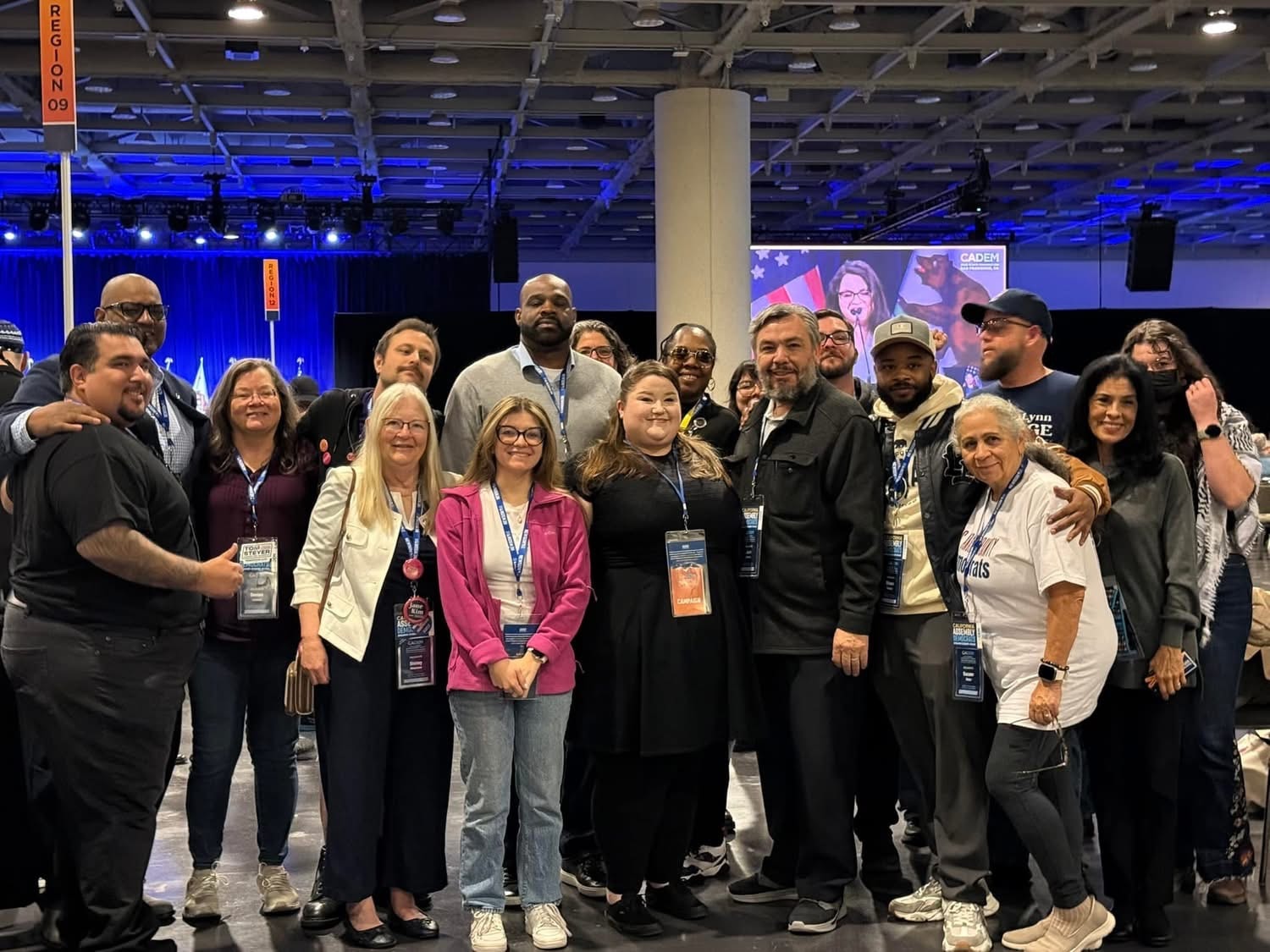 CADEM convention delegation